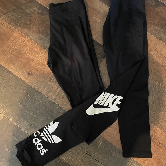 Nike and Adidas women’s leggings - Picture 1 of 4